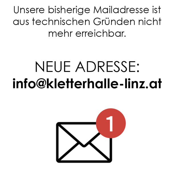 Bild zum Eintrag: NEUE MAILADRESSE